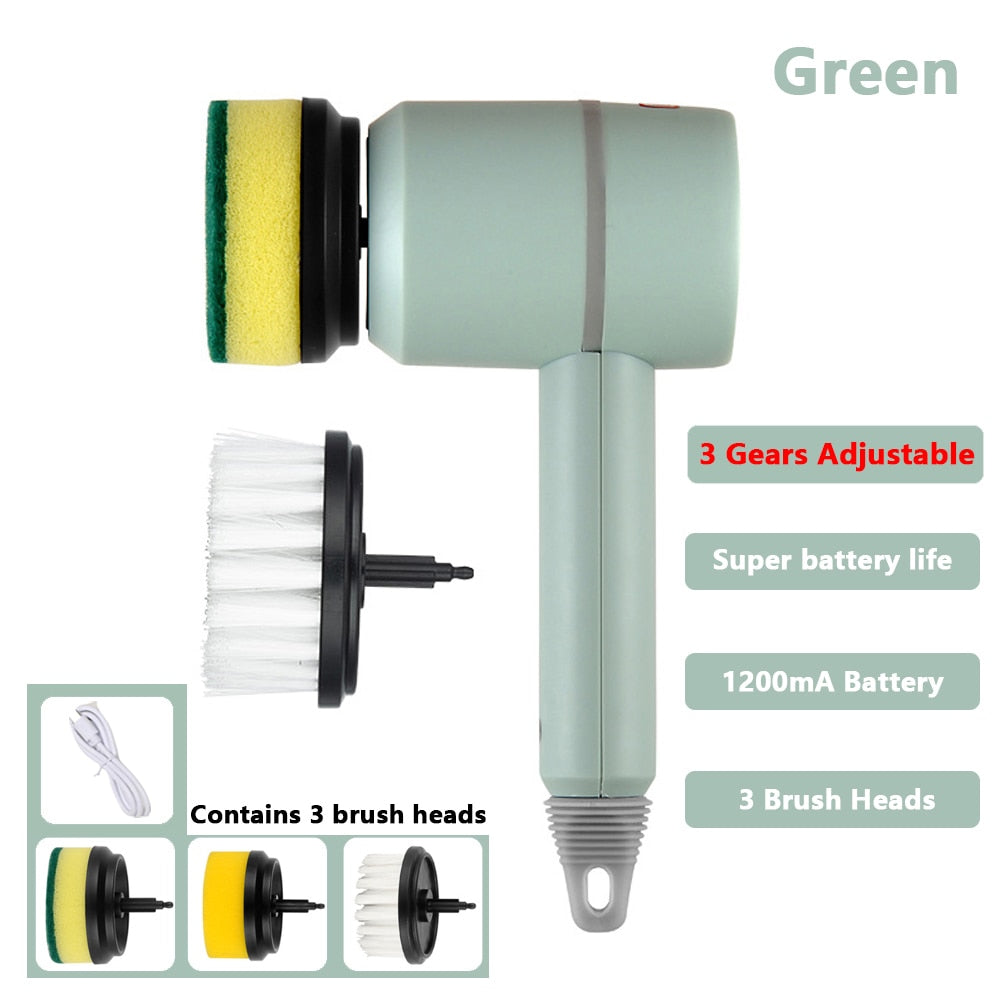 CasaLux™ PowerSpin Scrubber
