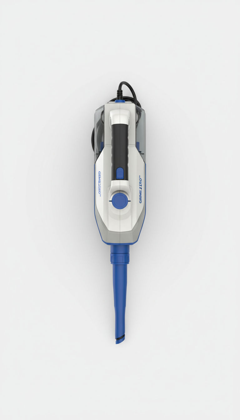 Handheld steam cleaner with matte finish